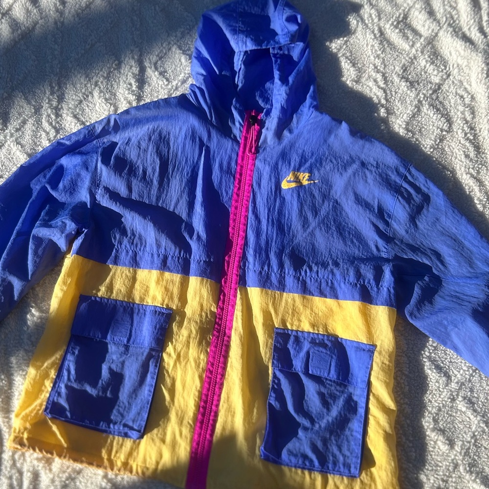 Multicolored Nike Windbreaker